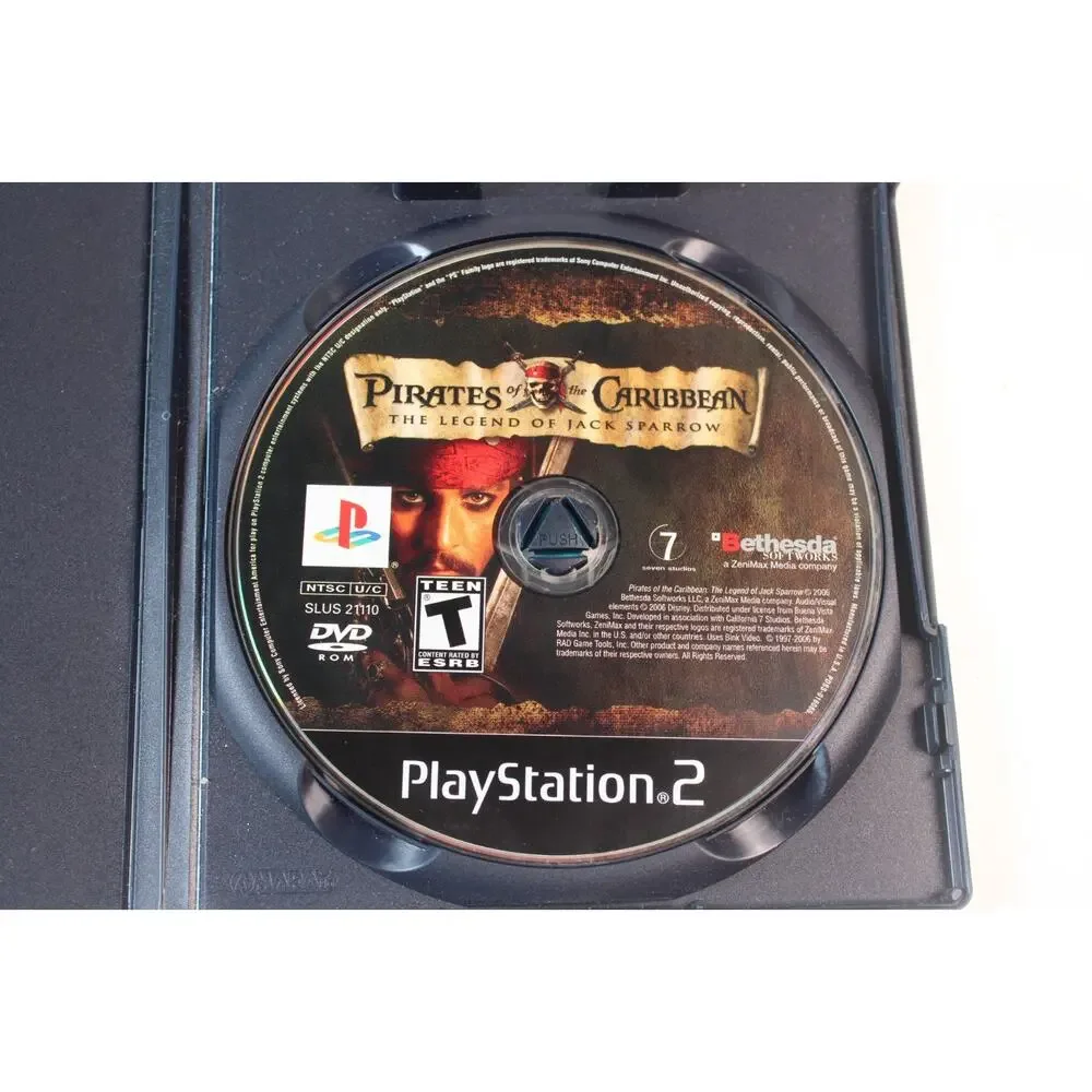 Pirates of the Caribbean: Legend of Jack Sparrow (Sony PlayStation 2 PS2) tested